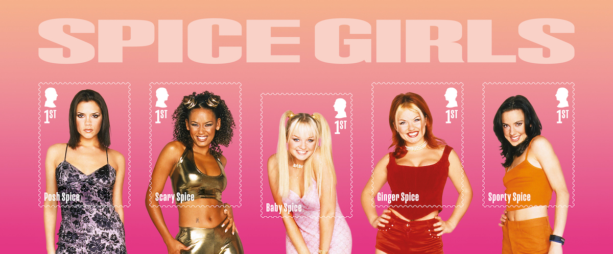 Spice Girls Miniature Sheet